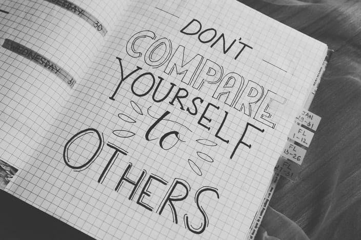 Don't compare yourself 